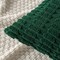 MIULEE Pack of 2 Dark Green Corduroy Decorative Throw Pillow Covers 18x18 Inch Soft Boho Striped Pillow Covers Modern Farmhouse Home Decor for Christmas Sofa Living Room Couch Bed